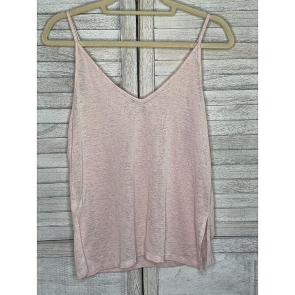 Mudd Pink Knit Tank Top Size Medium - Picture 2 of 5